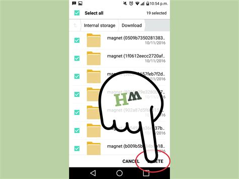 Select the types of information you want to remove. . How do i erase downloads on android